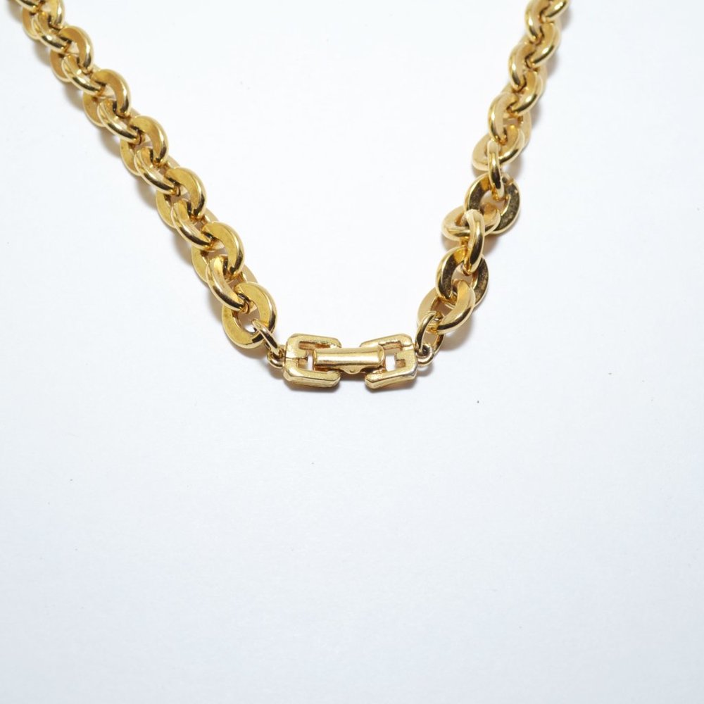 Givenchy Gold Rolo Chain Necklace - Picture 4 of 5